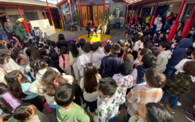 Celebración Día del niño y la niña en sección pre-básica