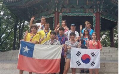 Estudiante David Soto (Segundo Medio B) y su viaje al 25.° Jamboree Scout Mundial Corea del Sur 2023