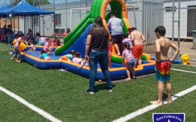 Celebración de fin de año del Pre-Kínder B en Campo Deportivo