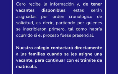 Anótate en la lista, vacantes 2024