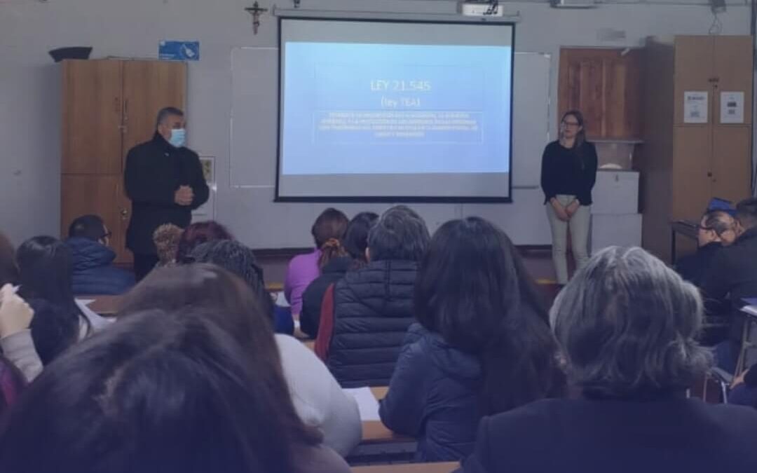 Ley TEA: charla para profesores y asistentes de la educación en Sección Media