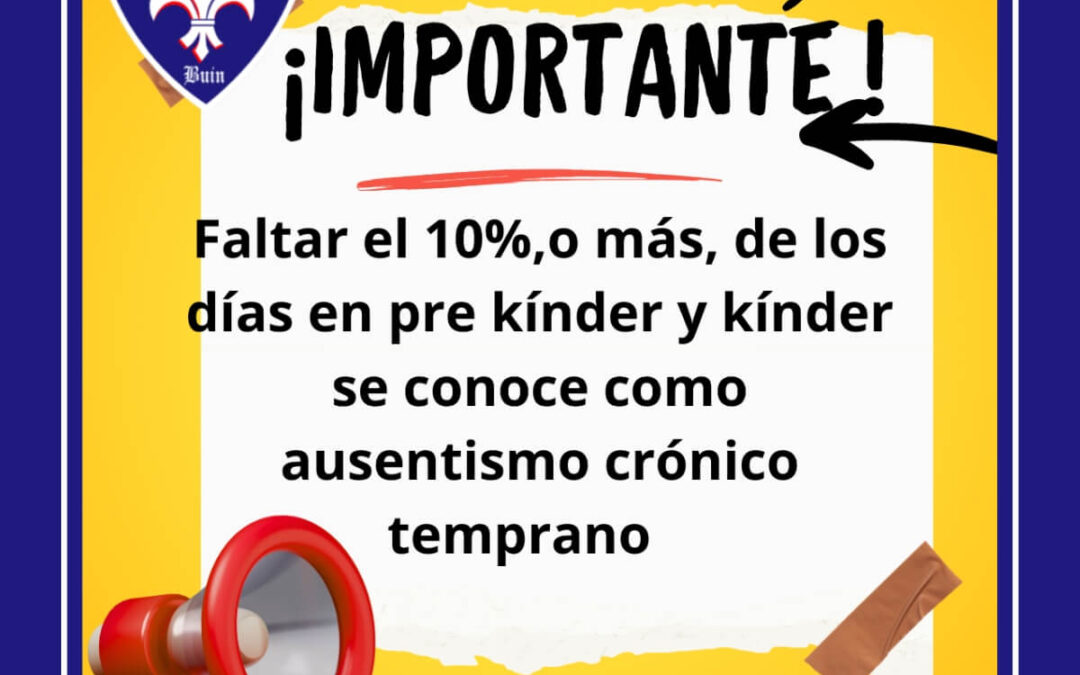 Campaña contra el ausentismo crónico temprano en Sección Pre-Básica