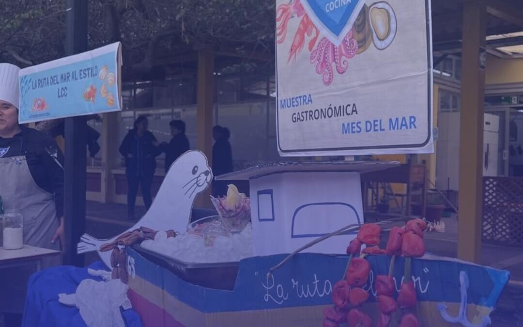 La ruta del mar al estilo LCC: Muestra gastronómica preparada por estudiantes de Sección Media