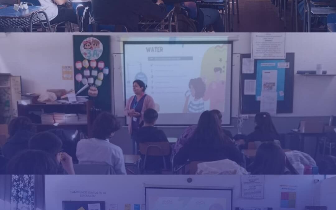 Educación Física y Salud: Charla de nutricionista sobre la importancia de la alimentación balanceada en Sección Media