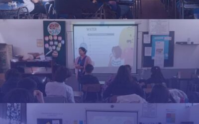 Educación Física y Salud: Charla de nutricionista sobre la importancia de la alimentación balanceada en Sección Media