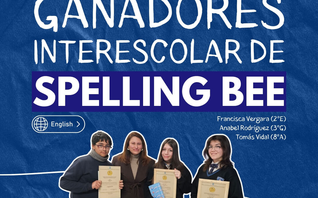 Estudiantes cardenalinos ganadores del Interescolar de Spelling Bee 2025