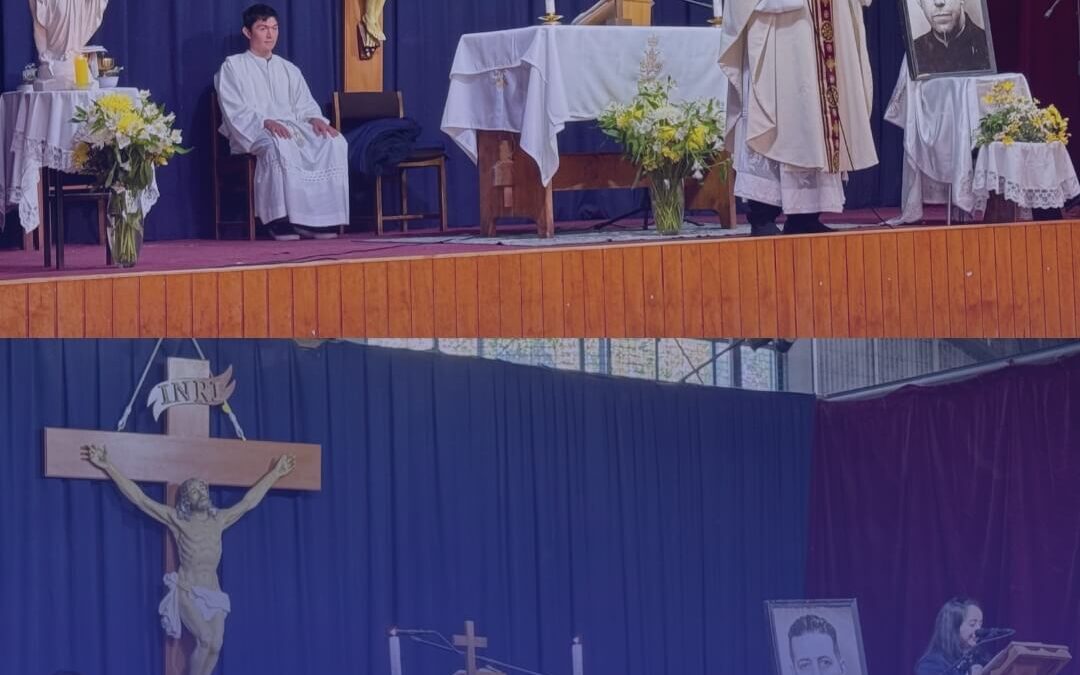 Mes de la solidaridad: Misa en honor a San Alberto Hurtado en Sección Media