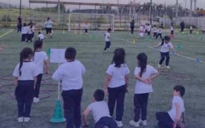 Los estudiantes más pequeños de nuestro colegio participan de jornada deportiva recreativa en el Complejo Deportivo
