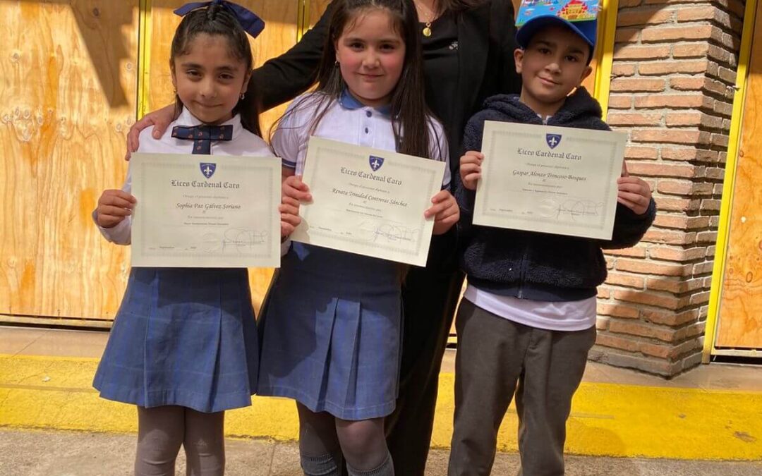 Reconocimiento a estudiantes de Sección Pre-Básica