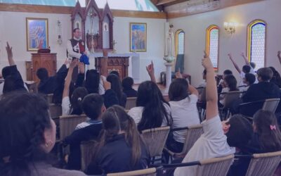 Delegados de Pastoral de Sección Básica visitan la Casa Religiosa de los Heraldos del Evangelio en Peñalolén