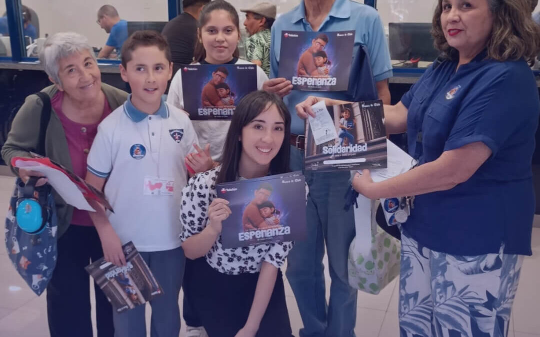 Alcanzamos la meta: La Sección Básica de nuestro colegio se hizo presente en la Teletón 2025