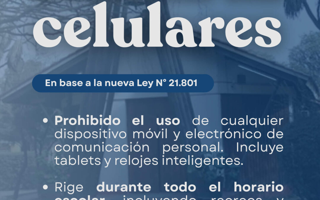 Sobre la ley que prohíbe el uso de celulares en colegios