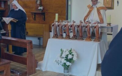 Ceremonia de Entronización de la imagen de la Virgen del Carmen en las salas de Sección Pre-Básica