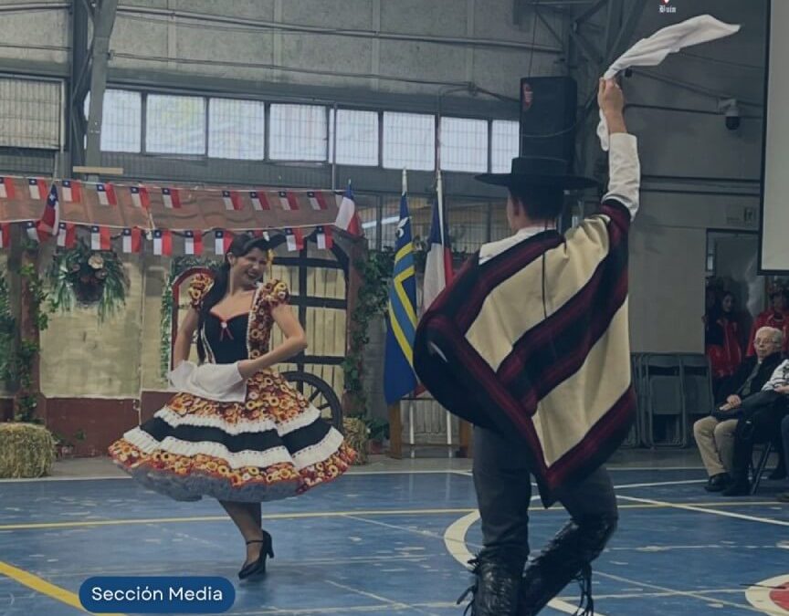 Cuartos Medios HC celebraron las Fiestas Patrias con su tradicional muestra folclórica
